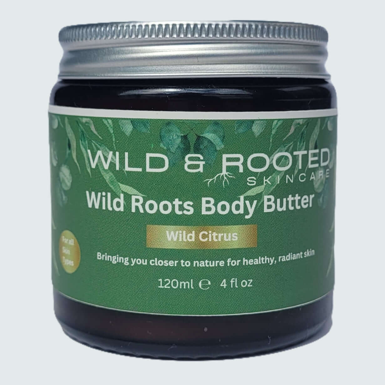 A jar of Wild Roots body Butter - Wild Citrus