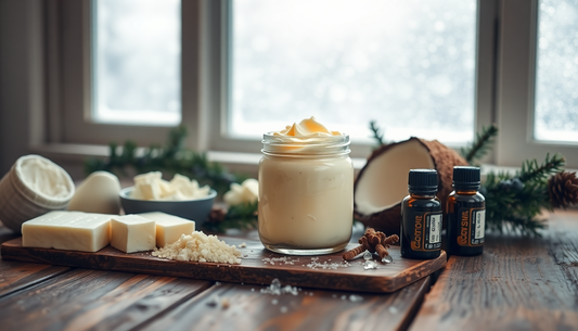Homemade Whipped Body Butter| Easy, Non-Greasy